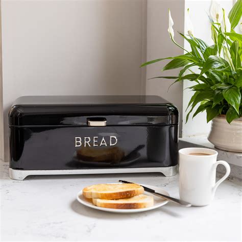 Black Bread Bins Ebay