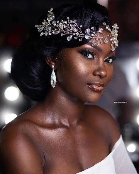 Black bridal accessories hairstyles