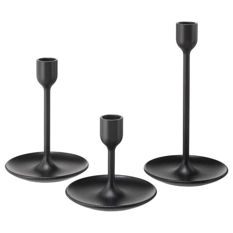 Black Candle Sticks Ikea