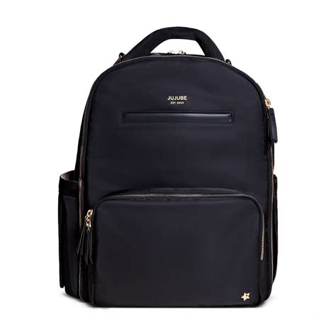 Black Canvas Backpack Diaper
