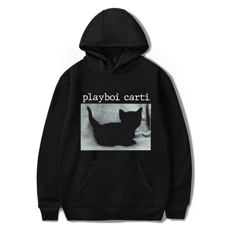 black cat playboi carti hoodie
