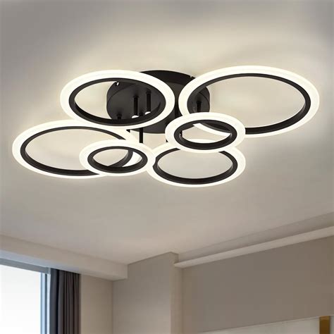 Black Ceiling Light Bedroom