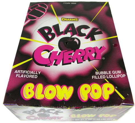 black cherry blow pops