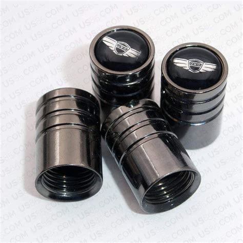 Black Chrome Valve Stem Caps