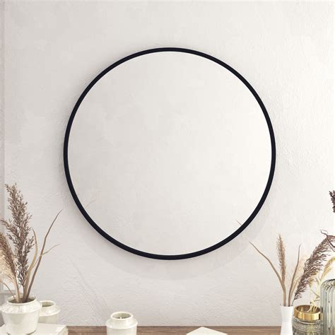 Black Circle Mirror Next