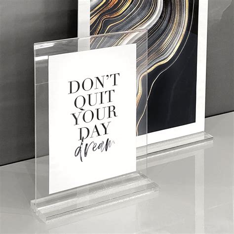 Black Clear Picture Frames