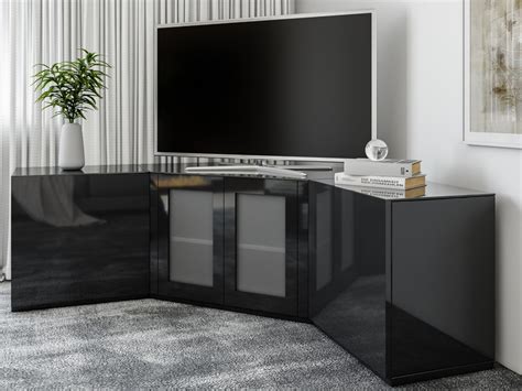 Black Corner Tv Unit Next