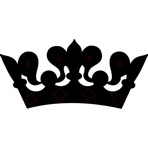 black crown transparent png file