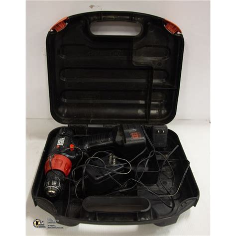 black decker drill case