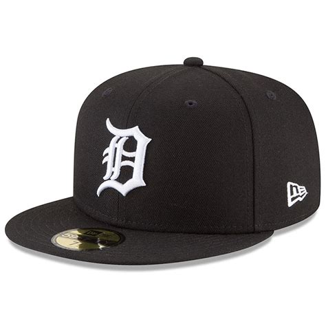black detroit tigers hat