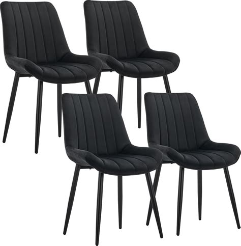 Black Dining Chairs Padded