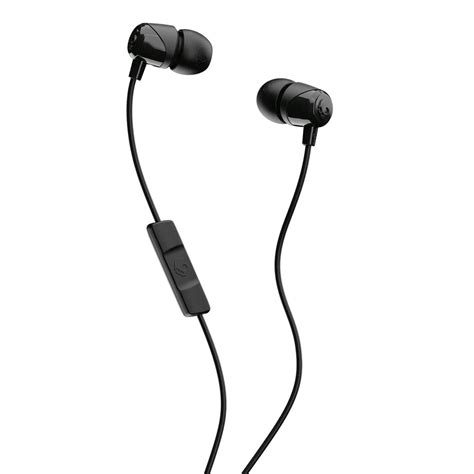 black earbuds wired