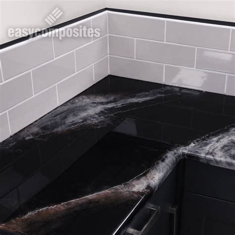 Black Epoxy Countertop