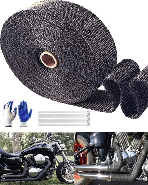 Black Exhaust Wrap