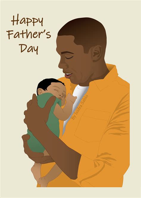 black father's day images
