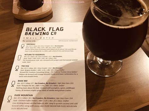 black flag brewing company columbia