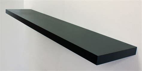 Black Floating Shelf Large