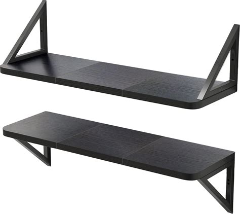 Black Floating Wall Shelf Canada