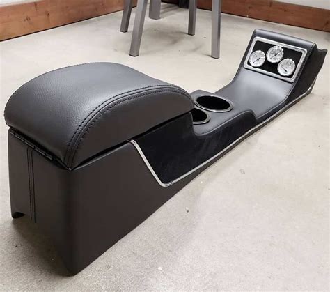 black floor center console