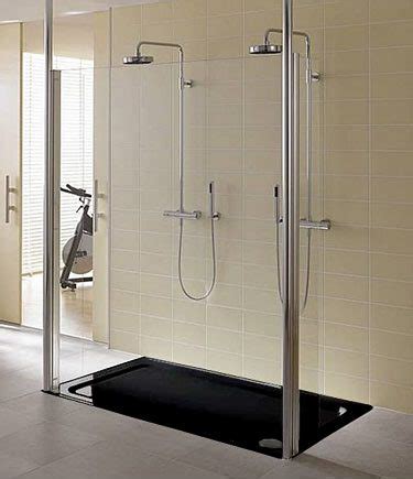 Black Flush Shower Tray