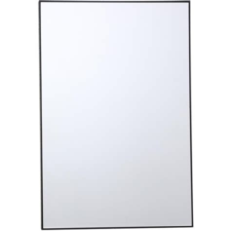 Black Framed Mirror Wilko