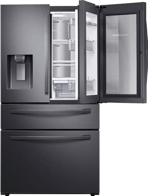 black french door refrigerator samsung