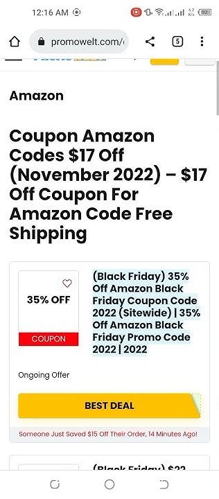 Black Friday Amazon Promo Code