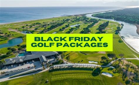 black friday golf packages