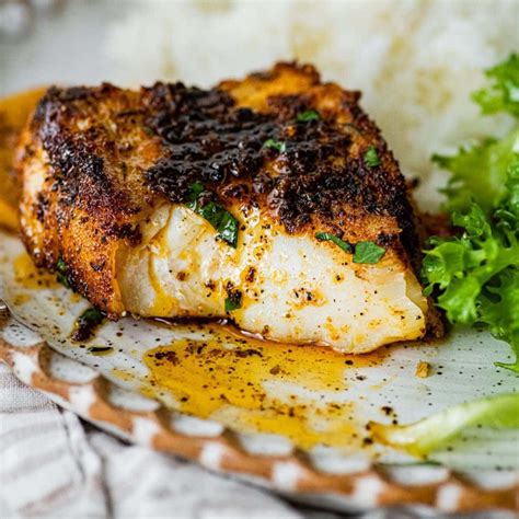 Black Garlic Cod Recipe