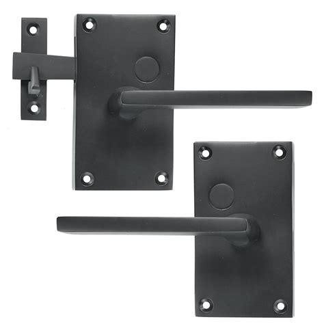 Black Gate Latch Modern