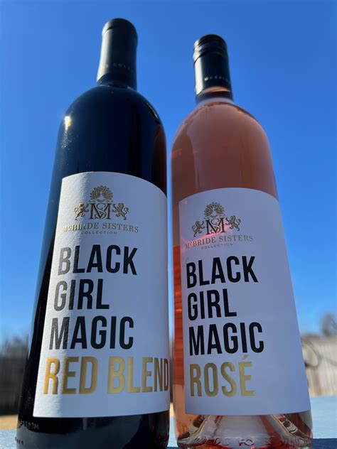 black girl magic wine