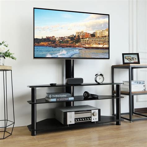 black glass tv stand for 70 inch tv