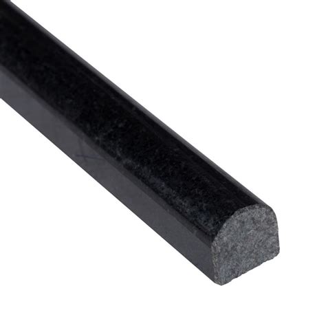 black granite pencil trim