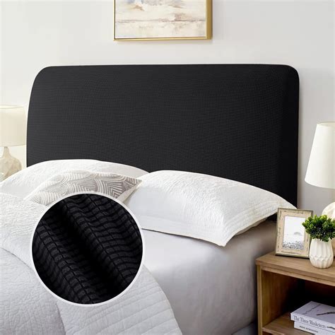 Black Headboard Cover
