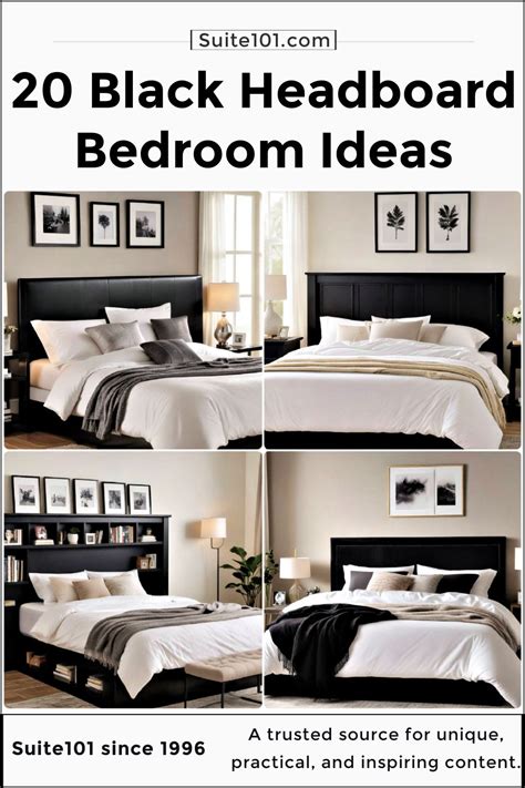 Black Headboard For Bedroom
