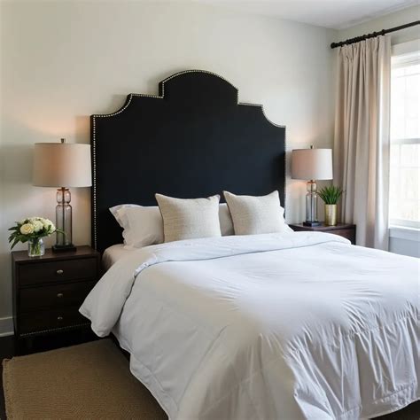 black headboard ideas
