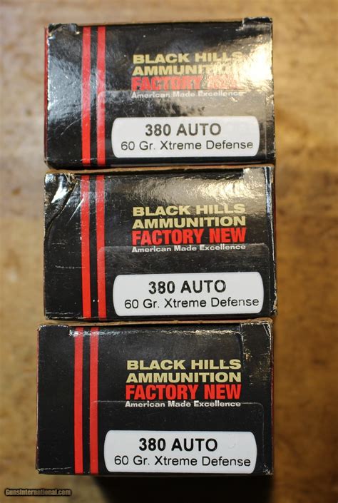 Black Hills 380 Auto Honey Badger Ammunition Clark Armory 