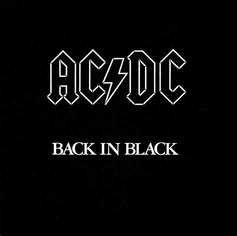 black in black ac/dc release date