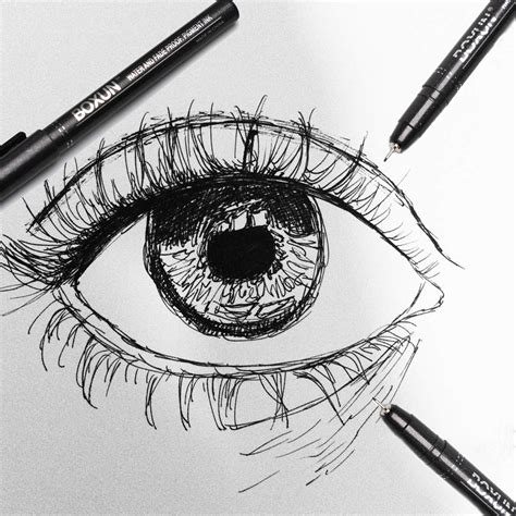 Bewitching And Beautiful Black Ink Drawings To Bedazzle You Bored Art