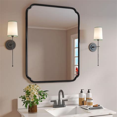 Black Iron Vanity Mirrors