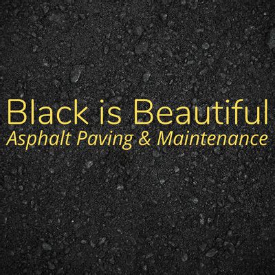black is beautiful asphalt expression
