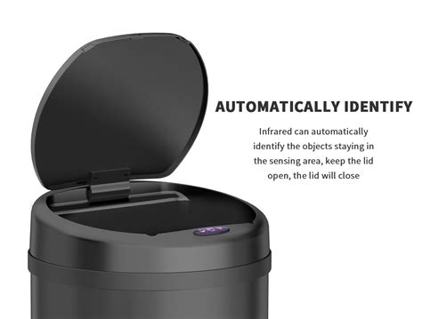 Black Kitchen Bin Sensor