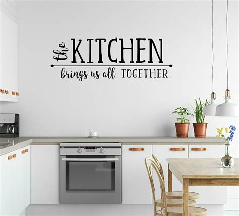 Black Kitchen Decals