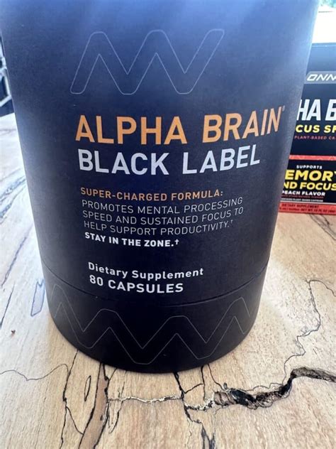 black label alpha brain