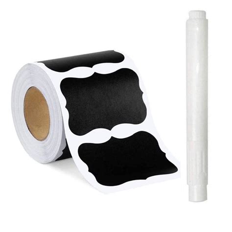 Black Labels For Containers