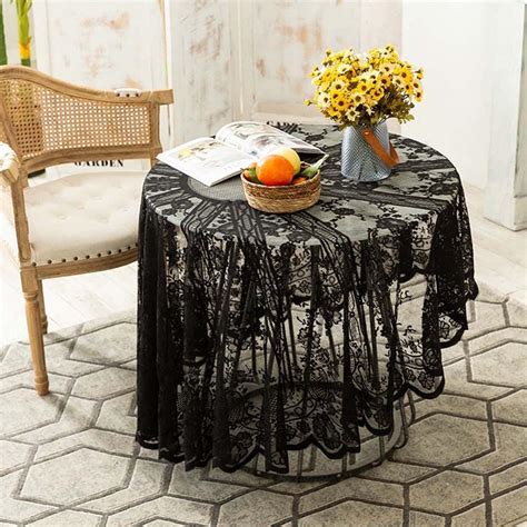 Black Lace Tablecloth Amazon