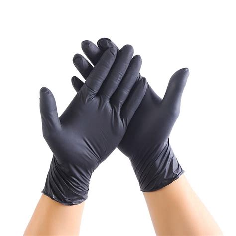 black latex gloves bulk