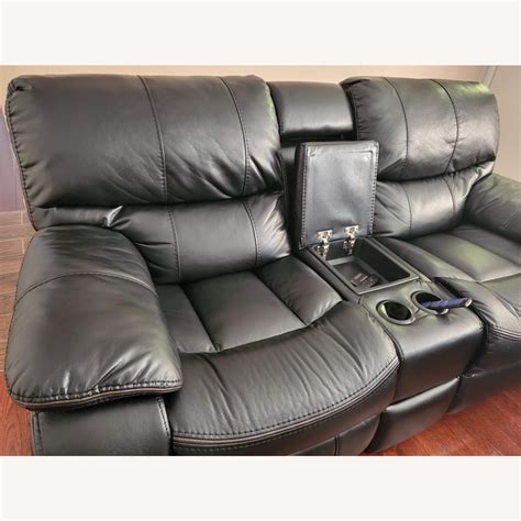Black Leather Couch Bobs
