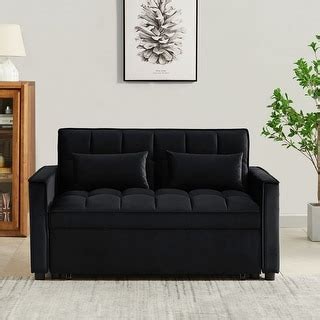 Black Loveseat Sleeper Sofa