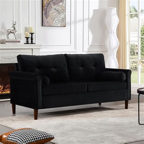 Black Loveseat Sofa